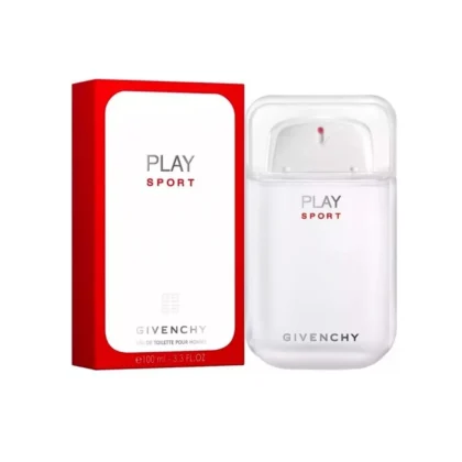 Play Sport de Givenchy: perfume masculino con limón, jengibre y almizcle. Fresco, dinámico y versátil. Ideal para hombres activos.