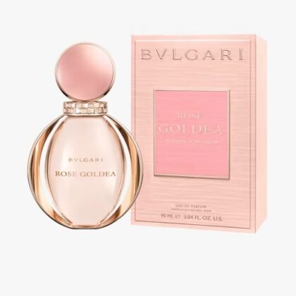 Rose Goldea de Bvlgari: perfume floral oriental con rosa, granada y vainilla. Sensual, elegante y duradero. Ideal para mujeres radiantes.