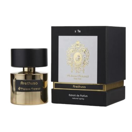 Arethusa de Tiziana Terenzi: aroma marino con cítricos, té negro y cuero. Elegancia acuática y misterio siciliano.