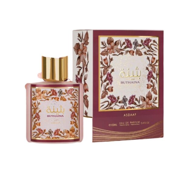 Perfume Árabe Lattafa Asdaaf Buthaina Eau de Parfum 100ml Mujer (Alternativa Paris Hilton Passport In Paris)