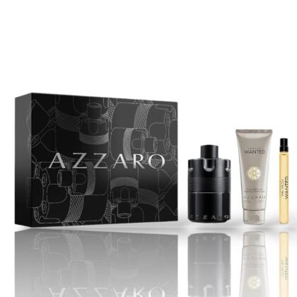 The Most Wanted de Azzaro: cardamomo, caramelo y maderas ámbar en una fragancia masculina, intensa y seductora. Deseo absoluto.