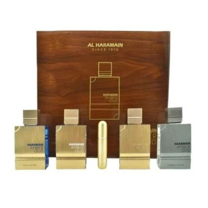 Perfume en Estuche Al Haramain 4 Piezas Eau de Parfum 60ml C/U Unisex