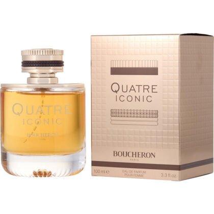 Quatre Iconic de Boucheron: una fragancia floral y amaderada que brilla con elegancia, fuerza y feminidad atemporal.