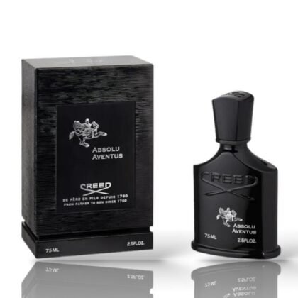 Absolu Aventus de Creed: piña, jazmín y ámbar gris en una fragancia masculina, intensa y refinada. Poder absoluto.