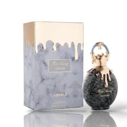 Dazzling de Armaf: floral frutal, vibrante y seductora. Rosa, jazmín y vainilla para mujeres que brillan con estilo.