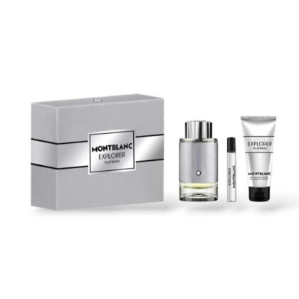 Estuche Montblanc Explorer Platinum EDP 3 PZS 100ml Hombre
