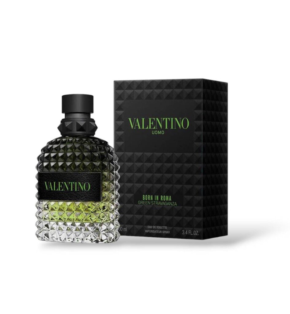 Perfume Valentino Uomo Born In Roma Green Stravaganza Eau de Toilette 100ml Hombre