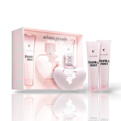 Perfume En Estuche Ariana Grande Thank U Next 3 Pzs Eau de Parfum 100ml Mujer