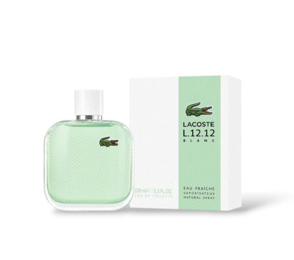 Perfume Lacoste L.12.12 Blanc Eau Fraiche Eau de Toilette – 100ml – Hombre