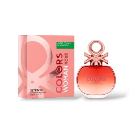 Perfume Benetton United Colors Woman Rose Intenso Eau de Parfum 80ml Mujer