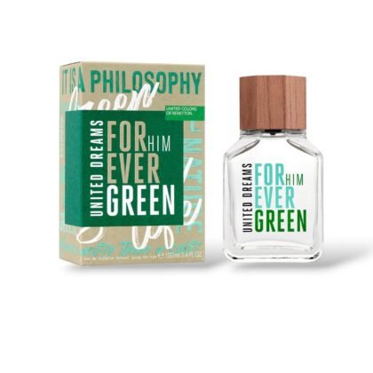 Perfume Benetton United Dreams Forever Green Eau de Toilette 100ml Hombre