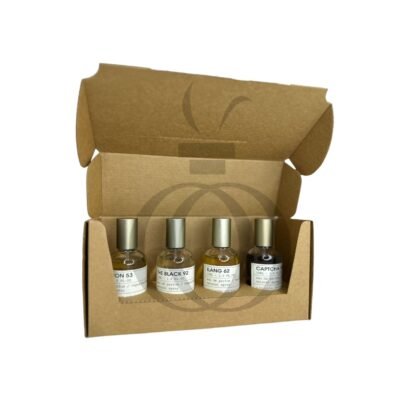 Perfume Discovery Set Emper Perfumes (Stallion 53, Ilang 62, The Black 92, Captcha 36) 4 Piezas x 30ml C/U Unisex