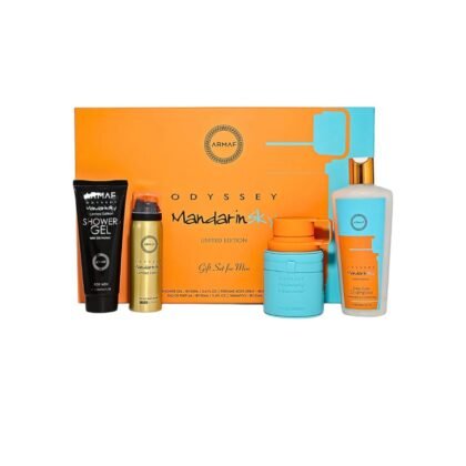Estuche Armaf Odyssey Mandarin Sky 4 Piezas EDP Hombre