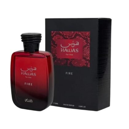 Perfume Hawas Fire Rasasi Eau de Parfum 100ml Unisex
