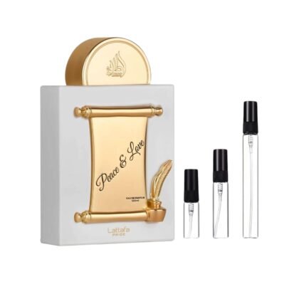 Lattafa Peace & Love Eau de Parfum Unisex – Decants – 100ml