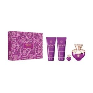 Estuche Versace Dylan Purple 4 Piezas EDP 100ml Mujer