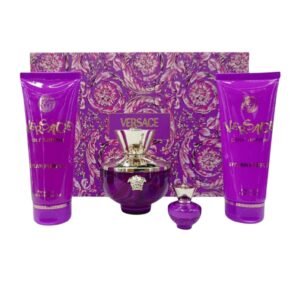 Estuche Versace Dylan Purple 4 Piezas EDP 100ml Mujer
