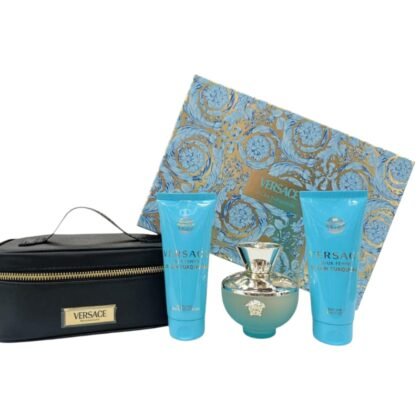 Estuche Versace Dylan Turquoise 4 Piezas EDT 100ml Mujer