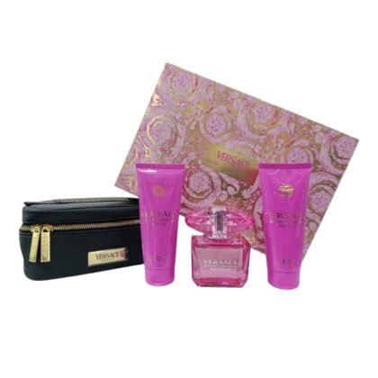 Estuche Versace Bright Crystal Absolu 4 Piezas EDP 90ml Mujer