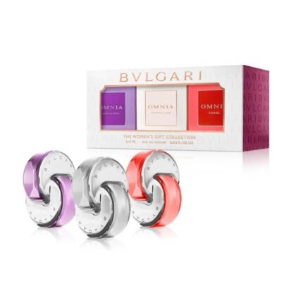 Estuche Mini Bvlgari Omnia EDP 3 Piezas 15ml Cada Una