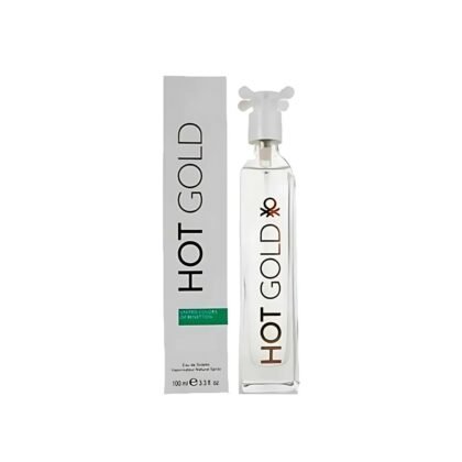 Perfume Hot Gold Benetton Eau De Toilette 100ml Mujer