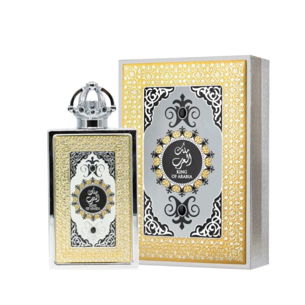 Lattafa King Of Arabia EDP 100ml Unisex + 4 Muestras 10ml - Image 2