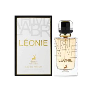 Leonie: floral, frutal y sensual. Una fragancia femenina alegre y sofisticada que cautiva con su estela cálida y envolvente.
