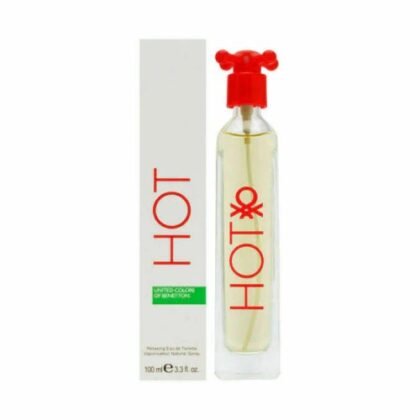 Perfume Hot Benetton Eau De Toilette 100ml Para Mujer