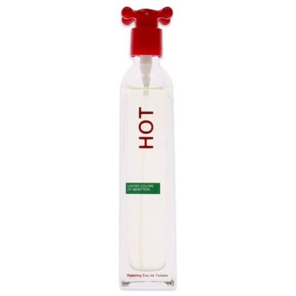 Perfume Hot Benetton Eau De Toilette 100ml Para Mujer