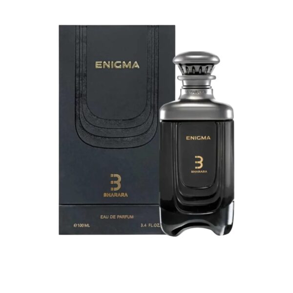 Descubre el misterio del Perfume Bharara Enigma: notas especiadas, corazón cálido y fondo sensual. Elegancia que perdura.