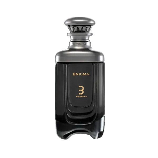 Descubre el misterio del Perfume Bharara Enigma: notas especiadas, corazón cálido y fondo sensual. Elegancia que perdura.
