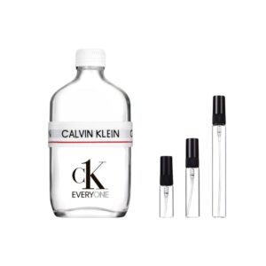 Decants CK Everyone: frescura cítrica y espíritu libre en 3ml, 5ml y 10ml. Unisex, moderno y versátil para todos los estilos.