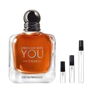Decants Stronger With You Intensely en 3ml, 5ml y 10ml: intensidad, seducción y lujo en cada gota. ¡Descúbrelo y deja tu huella!