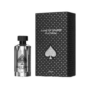 Jo Milano Game Of Spades Platinum: frescura frutal, corazón especiado y base de cuero. Elegancia audaz para conquistar con estilo.