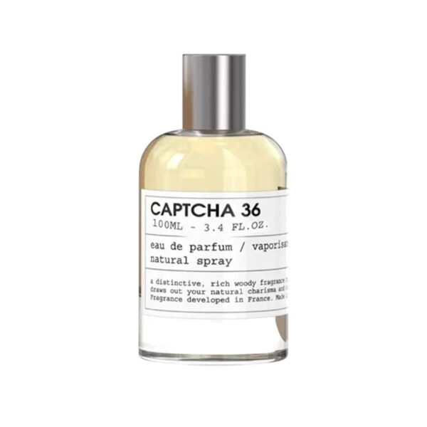 Emper Captcha 36: frescura cítrica, corazón especiado y fondo amaderado. Una fragancia urbana que irradia elegancia y carácter.