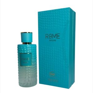 Descubre Perfume Rome Imagine: bergamota, jazmín e iris sobre ámbar y cuero. Elegancia italiana en cada nota.