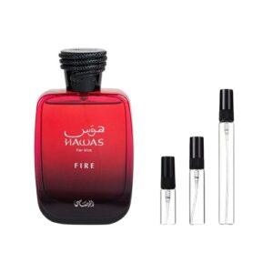 Decants Rasasi Hawas Fire Eau De Parfum Hombre