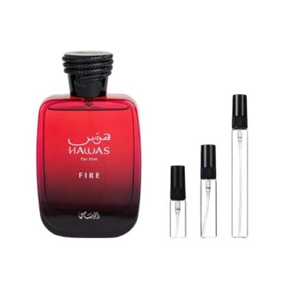 Decants Rasasi Hawas Fire Eau De Parfum Hombre