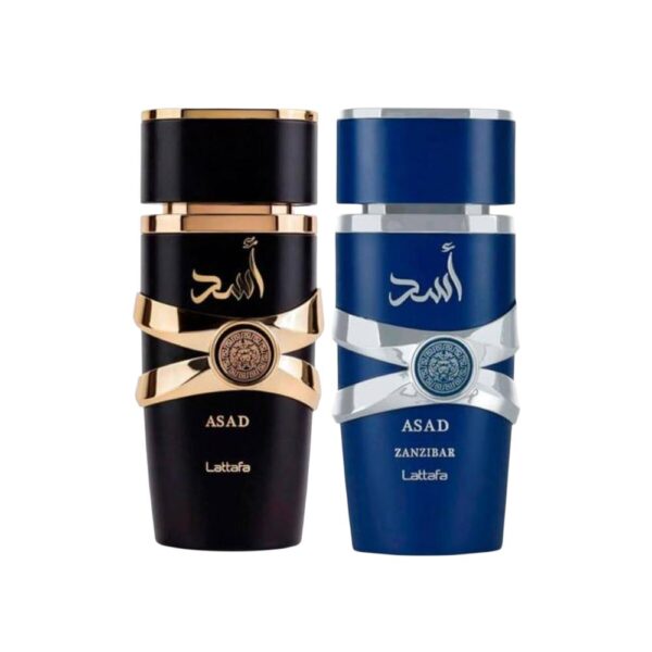 Estuche Lattafa Asad Y Asad Zanzibar EDP 100ml Hombre