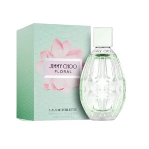 Perfume Jimmy Choo Floral: cítricos, magnolia y almizcle. Frescura urbana y elegancia femenina para mujeres radiantes.