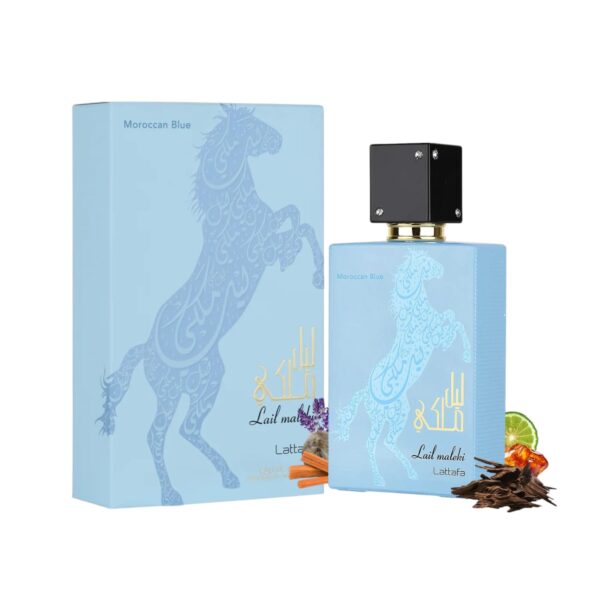 Lattafa Lail Maleki Moroccan Blue Eau De Parfum 100ml Hombre