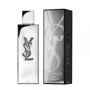 Perfume Myslf L’Absolu Parfum: especias heladas, flor de naranjo y maderas sensuales. Intensidad y elegancia para hombres auténticos.