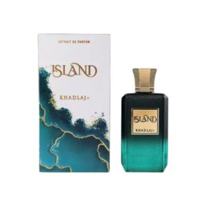 Perfume Island Khadlaj: bergamota, coco y sándalo. Lujo tropical y sofisticación exótica en una fragancia unisex de larga duración.