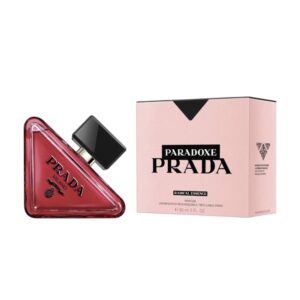 Perfume Prada Paradoxe Radical Essence: neroli, pistacho salado y sándalo. Intensidad gourmand para una feminidad audaz y sofisticada