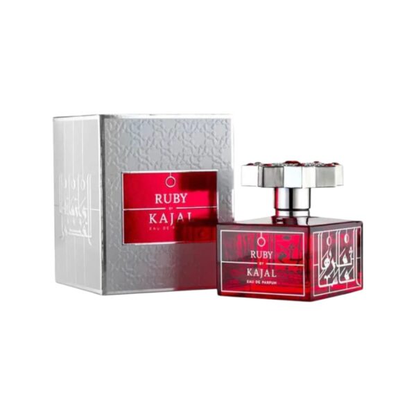 Descubre el lujo del Perfume Ruby Kajal: frambuesa, rosa búlgara y vainilla en una fragancia sensual, intensa y absolutamente inolvidable.