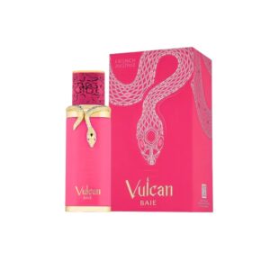 French Avenue Vulcan Baie: fragancia unisex con grosella, vodka y sándalo. Moderna, sensual y perfecta para destacar con elegancia.