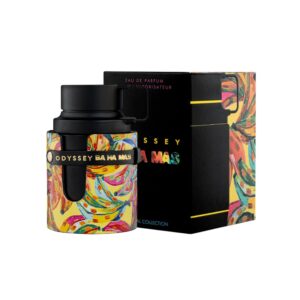 Armaf Odyssey Bahamas: piña, tiaré y sándalo en una fragancia tropical, sensual y luminosa. Frescura caribeña con carácter.