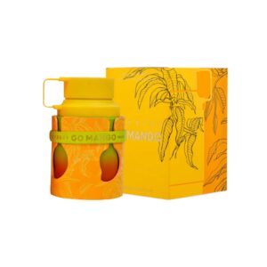 Armaf Odyssey Go Mango: mango, flor de naranjo y almizcle en una fragancia tropical, vibrante y sensual. Frescura con carácter.