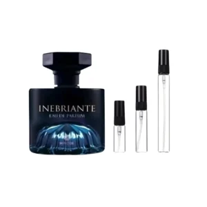 Decants Inebriante Hinode: bergamota, jazmín y vainilla en una fragancia sensual. Presentaciones 3ml, 5ml y 10ml. Intensidad con elegancia.