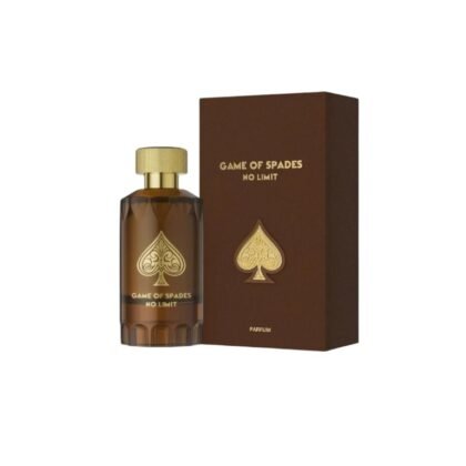Game Of Spades No Limit: cítricos, amyris y acordes herbáceos. Un perfume masculino audaz y elegante para destacar sin límites.